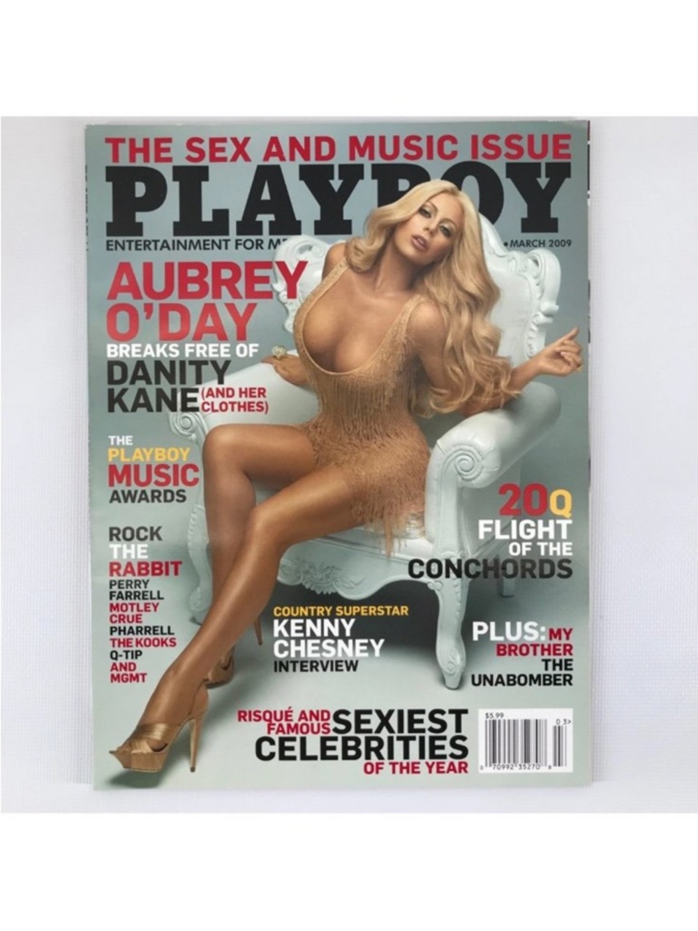 PLAYBOY March 2009 Aubrey O’Day ( Playmate Jennifer Pershing )